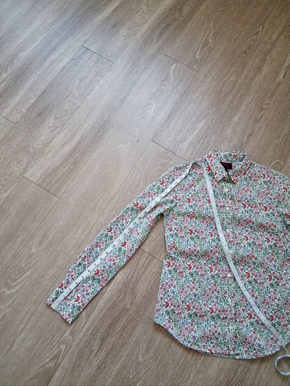 J. Crew Liberty Art Fabric Isborella Floral The Perfect Shirt